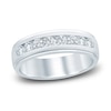 Thumbnail Image 1 of Men's Diamond Ring 1 ct tw Round 14K White Gold