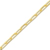 Thumbnail Image 6 of Solid Bead, Paperclip & Mirror Chain Bracelet Set 14K Yellow Gold 7.25"