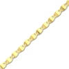 Thumbnail Image 9 of Solid Bead, Paperclip & Mirror Chain Bracelet Set 14K Yellow Gold 7.25"