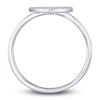 Thumbnail Image 2 of Shy Creation Diamond Heart Ring 1/4 ct tw Round 14K White Gold SC55009104V2