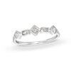 Thumbnail Image 0 of Kallati Diamond Ring 1/4 ct tw Princess/Baguette 14K White Gold