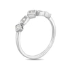 Thumbnail Image 2 of Kallati Diamond Ring 1/4 ct tw Princess/Baguette 14K White Gold