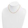 Thumbnail Image 2 of High-Polish Rolo Chain Necklace 24K Yellow Gold 24" 2.1mm