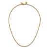 Thumbnail Image 4 of High-Polish Rolo Chain Necklace 24K Yellow Gold 24" 2.1mm