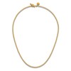 Thumbnail Image 3 of High-Polish Rolo Chain Necklace 24K Yellow Gold 24" 2.1mm