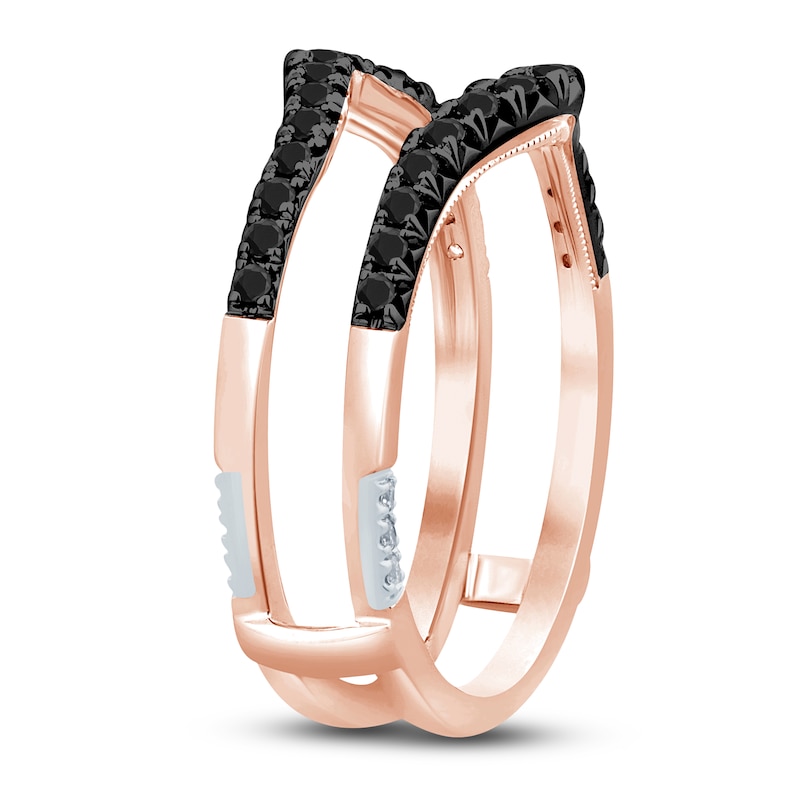 Main Image 2 of Pnina Tornai Black Diamond Enhancer Band 1/2 ct tw 14K Rose Gold