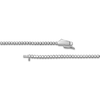 Thumbnail Image 3 of Blue Nile X Jared Baguette-Cut Natural Blue Sapphire & Diamond Tennis Necklace 2 ct tw 14K White Gold