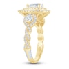Thumbnail Image 2 of Previously Owned Pnina Tornai Pear & Round-Cut Diamond Engagement Ring 1-5/8 ct tw 14K Yellow Gold
