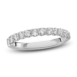 Previously Owned Diamond Anniversary Band 1/2 ct tw Round 14K White Gold