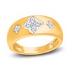 Thumbnail Image 1 of Previously Owned Kallati Diamond Clover Ring 1/4 ct tw Round 14K Yellow Gold