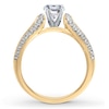 Thumbnail Image 2 of Previously Owned Diamond Engagement Ring Setting 1/2 ct tw Round 14K Yellow Gold