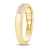 Thumbnail Image 2 of Previously Owned Men's Diamond Anniversary Band 1/10 ct tw 14K Yellow Gold