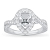 Thumbnail Image 1 of Previously Owned Diamond Engagement Ring Setting 5/8 ct tw Round Platinum