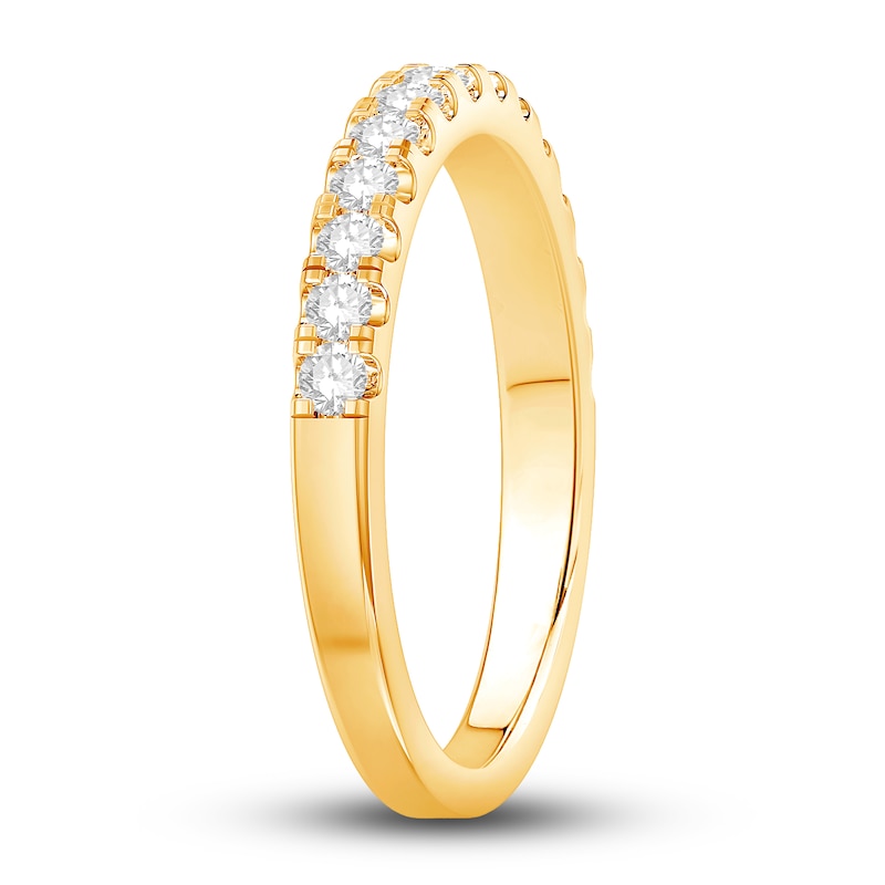 Main Image 2 of Previously Owned Diamond Anniversary Band 1/2 ct tw Round 14K Yellow Gold