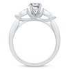 Thumbnail Image 2 of Previously Owned Diamond Ring Setting 5/8 ct tw Pear-shaped 14K White Gold