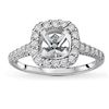 Thumbnail Image 1 of Previously Owned Diamond Engagement Ring Setting 1/2 ct tw Round 14K White Gold