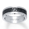Thumbnail Image 1 of Previously Owned Neil Lane Men's Ring 1/20 ct tw Black Diamonds 14K White Gold, 8.25mm