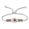 Thumbnail Image 1 of Previously Owned Le Vian Chocolate Diamonds Bracelet 5/8 ct tw 14K Two-Tone Gold
