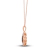 Thumbnail Image 2 of Previously Owned Le Vian Chocolate Diamond Necklace 3/4 ct tw Round 14K Strawberry Gold