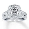 Thumbnail Image 1 of Previously Owned Neil Lane Bridal Setting 1-5/8 ct tw Diamonds 14K White Gold