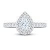 Thumbnail Image 3 of Previously Owned Royal Asscher Diamond Engagement Ring 1 ct tw Pear-shaped/Round 14K White Gold