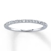 Thumbnail Image 1 of Previously Owned Diamond Anniversary Band 1/4 ct tw Round-cut 14K White Gold
