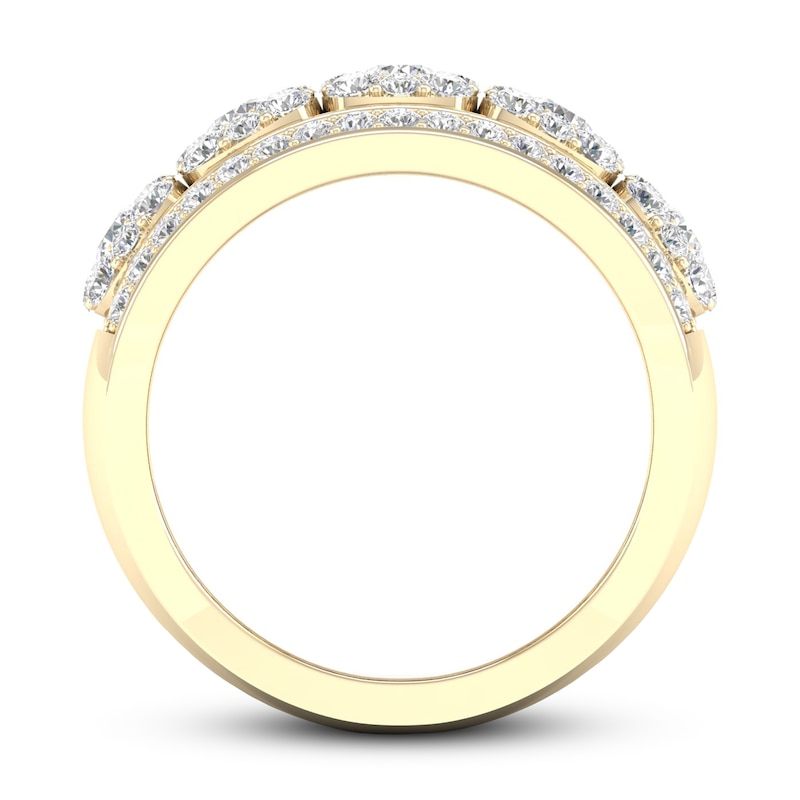 Main Image 2 of Previously Owned Diamond Anniversary Ring 1-1/2 ct tw 14K Yellow Gold