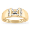 Thumbnail Image 1 of Previously Owned Diamond Engagement Ring Setting 1/5 ct tw Round 14K Yellow Gold