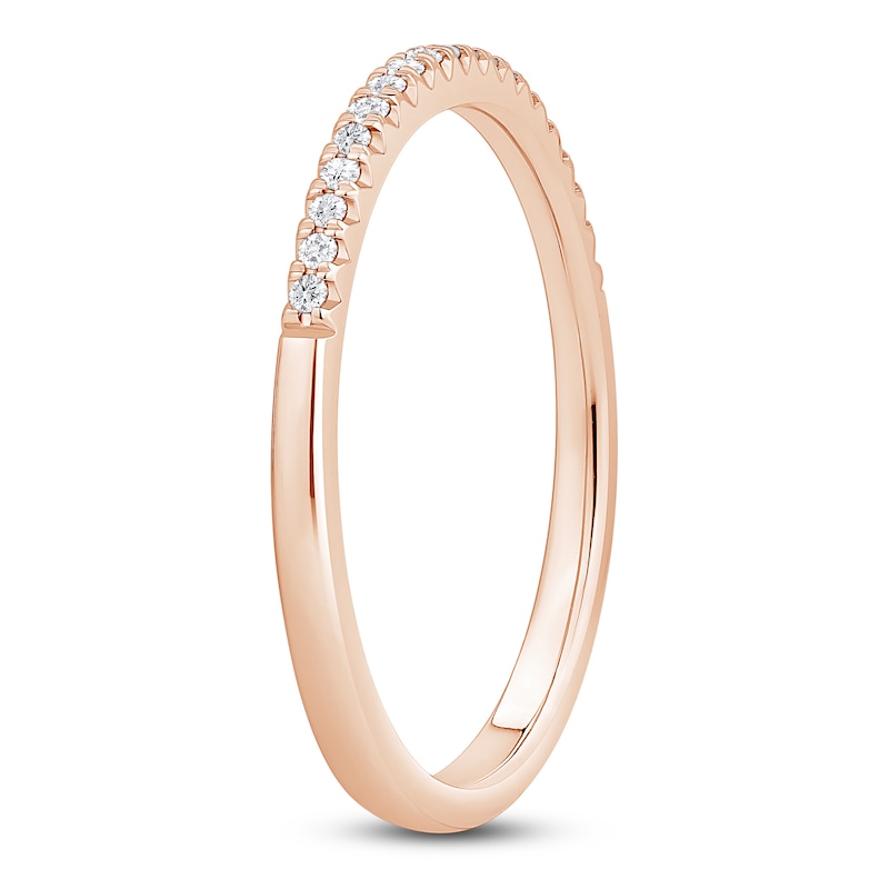 Main Image 2 of Previously Owned Diamond Anniversary Ring 1/10 ct tw 14K Rose Gold