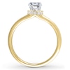 Thumbnail Image 2 of Previously Owned Diamond Engagement Ring Setting 1/15 ct tw Round 14K Yellow Gold