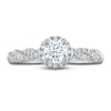 Thumbnail Image 3 of Previously Owned Vera Wang WISH Diamond Engagement Ring 3/4 ct tw Round 14K White Gold