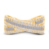 Thumbnail Image 3 of Previously Owned Kallati Diamond Ring 3/4 ct tw Round/Baguette 14K Yellow Gold