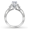 Thumbnail Image 2 of Previously Owned Diamond Engagement Ring Setting 1/2 ct tw Round 14K White Gold