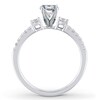 Thumbnail Image 2 of Previously Owned Diamond Engagement Ring Setting 1/3 ct tw Round 14K White Gold