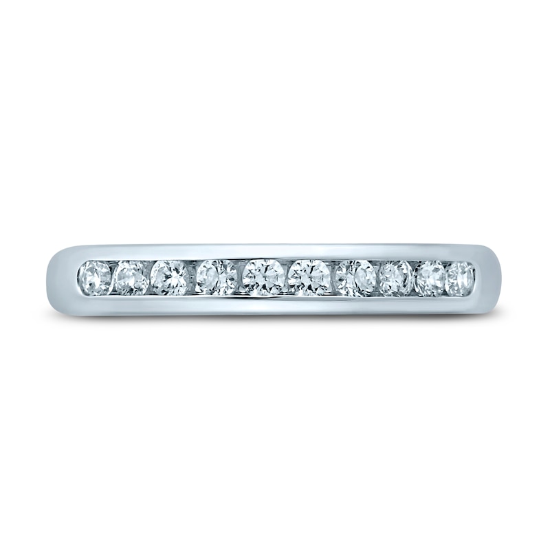 Main Image 3 of Previously Owned Diamond Anniversary Ring 1/4 ct tw Round 14K White Gold