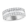 Thumbnail Image 1 of Previously Owned Diamond Anniversary Band 1 5/8 ct tw Round/Baguette 14K White Gold