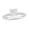 Thumbnail Image 1 of Previously Owned Lab-Grown Diamond Engagement Ring 1 1/8 ct tw Round 14K White Gold