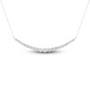 Thumbnail Image 1 of Previously Owned Lab-Grown Diamond Necklace 2 ct tw Round 14K White Gold
