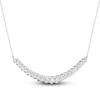 Thumbnail Image 2 of Previously Owned Lab-Grown Diamond Necklace 2 ct tw Round 14K White Gold