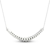 Thumbnail Image 3 of Previously Owned Lab-Grown Diamond Necklace 2 ct tw Round 14K White Gold