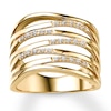 Thumbnail Image 1 of Previously Owned Diamond Ring 1/6 ct tw Round-cut 10K Yellow Gold