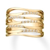 Thumbnail Image 4 of Previously Owned Diamond Ring 1/6 ct tw Round-cut 10K Yellow Gold