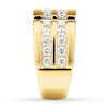 Thumbnail Image 3 of Previously Owned Men's Diamond Band 1-1/2 ct tw Round-cut 14K Yellow Gold