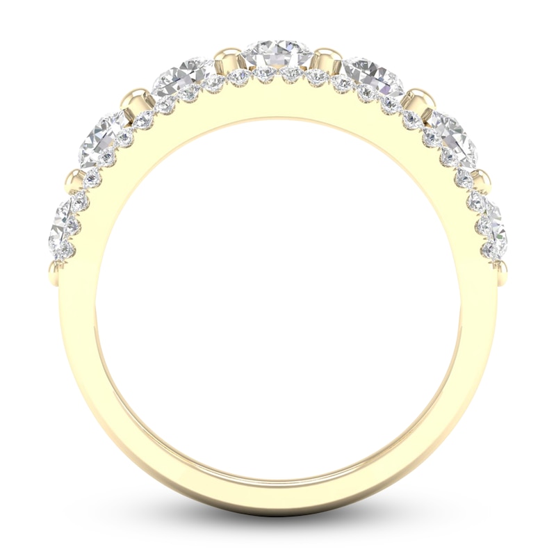 Main Image 4 of Previously Owned Diamond Anniversary Band 7/8 ct tw Round 14K Yellow Gold