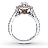 Thumbnail Image 2 of Previously Owned Le Vian Bridal Setting 1 ct tw Diamonds 14K Two-Tone Gold