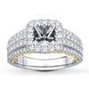 Thumbnail Image 1 of Previously Owned Diamond Ring Setting 1-1/5 ct tw 14K Two-Tone Gold