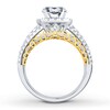 Thumbnail Image 2 of Previously Owned Diamond Ring Setting 1-1/5 ct tw 14K Two-Tone Gold
