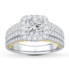 Thumbnail Image 3 of Previously Owned Diamond Ring Setting 1-1/5 ct tw 14K Two-Tone Gold
