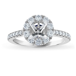 Previously Owned Vera Wang WISH Ring Setting 5/8 ct tw Diamonds 14K White Gold