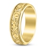 Thumbnail Image 2 of Previously Owned Kirk Kara Men's Engraved Wedding Band 18K Yellow Gold